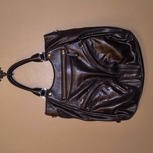 Cole Haan black leather Purse